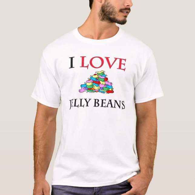 Camiseta Amo habas de jalea (Anverso)