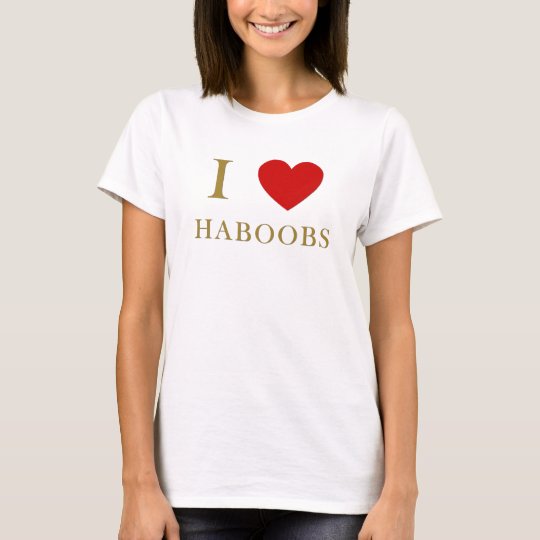 Camiseta Amo haboobs
