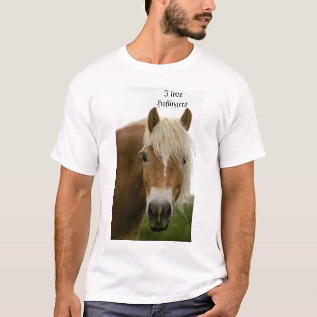 Camiseta Amo Haflingers (Anverso)