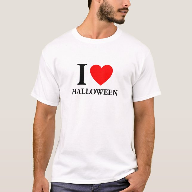 Camiseta Amo Halloween (Anverso)