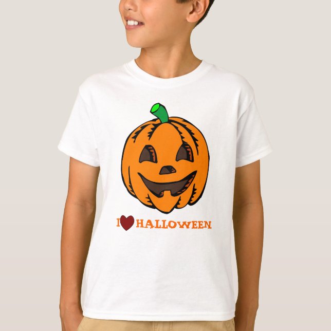 CAMISETA AMO HALLOWEEN (Anverso)