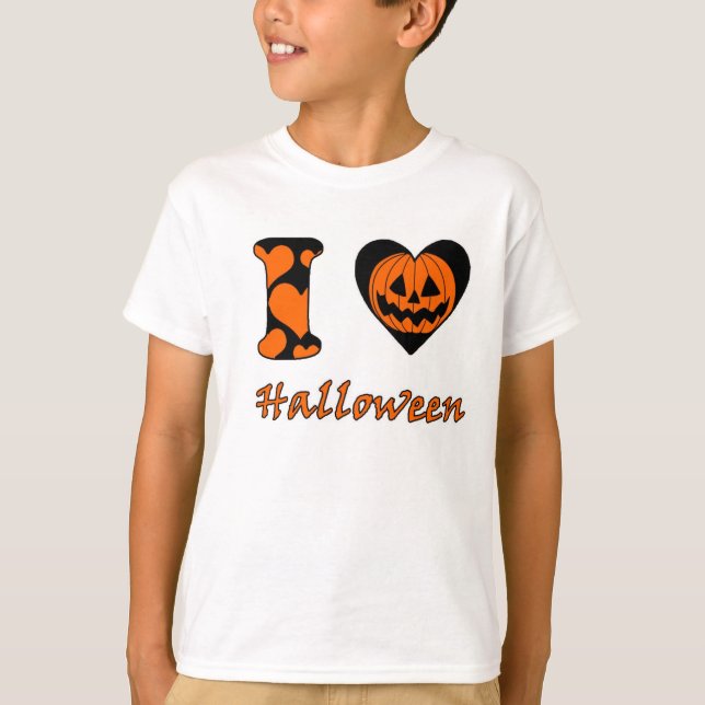 Camiseta Amo Halloween (Anverso)