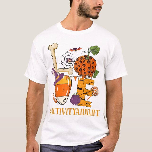 Camiseta Amo Halloween (Anverso)