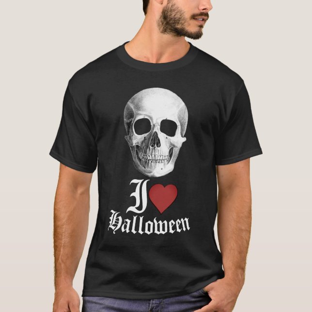 Camiseta Amo Halloween (Anverso)