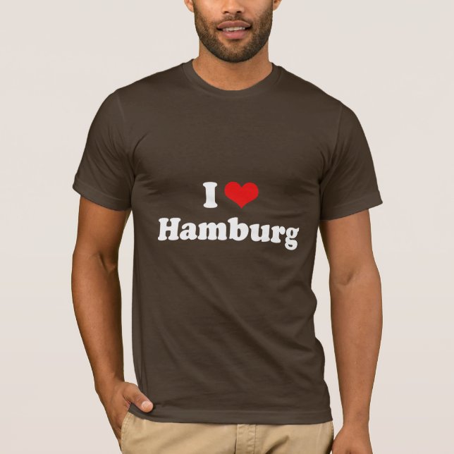 CAMISETA AMO HAMBURGO (Anverso)
