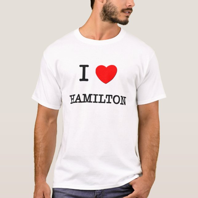 Camiseta Amo Hamilton (Anverso)