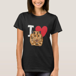 Camiseta Amo Hamsters