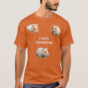 Camiseta Amo Hamsters