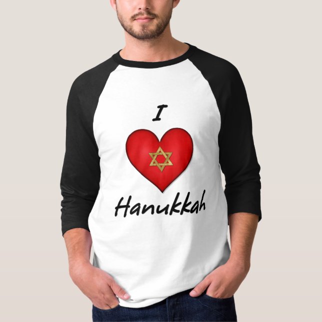 Camiseta Amo Hanukkah (Anverso)