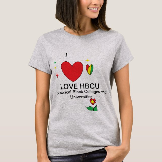 Camiseta Amo HBCU (Anverso)