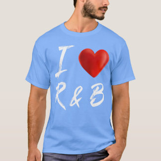 Camiseta Amo Heart RB familia de música familia