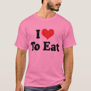Camiseta Amo Heart To Cook - Amante de la cocina Chef Panad