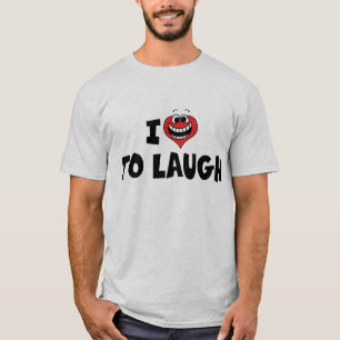 Camiseta Amo Heart To Laugh - Amante de la Comedia