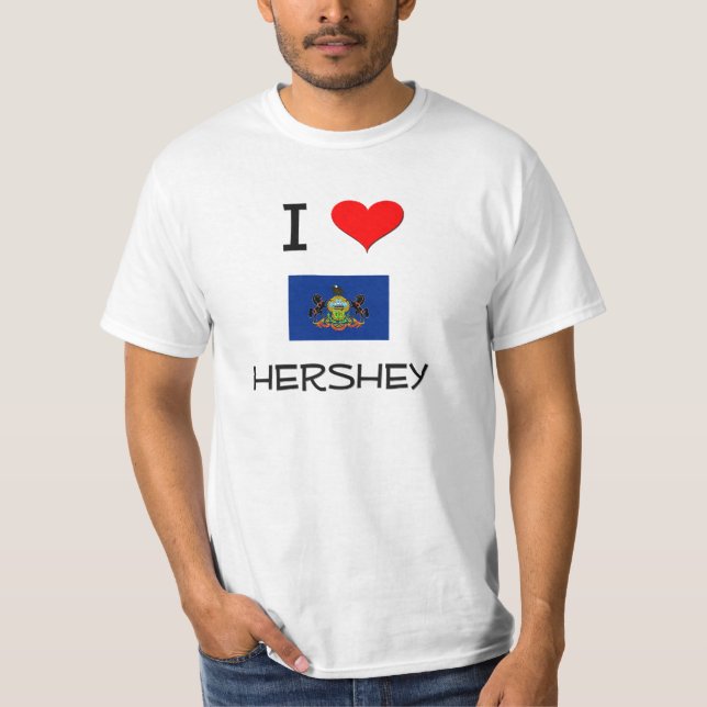 Camiseta Amo Hershey Pennsylvania (Anverso)