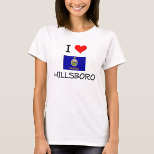 Camiseta Amo HILLSBORO Kansas