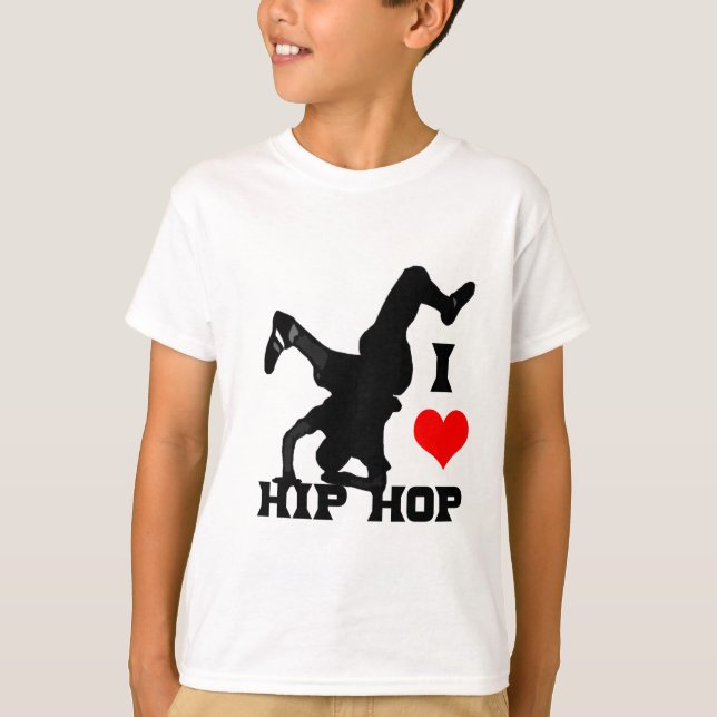 Camiseta Amo Hip Hop (Anverso)