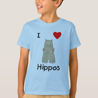 Camiseta Amo hipopótamos (3)