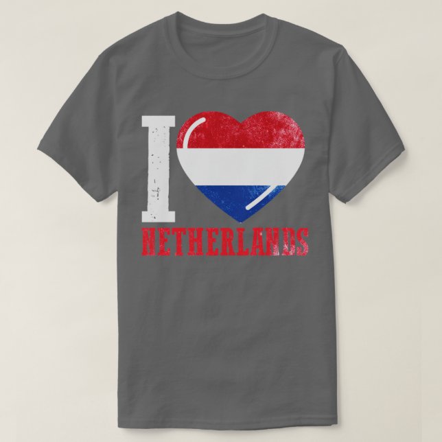Camiseta Amo Holanda (Diseño del anverso)