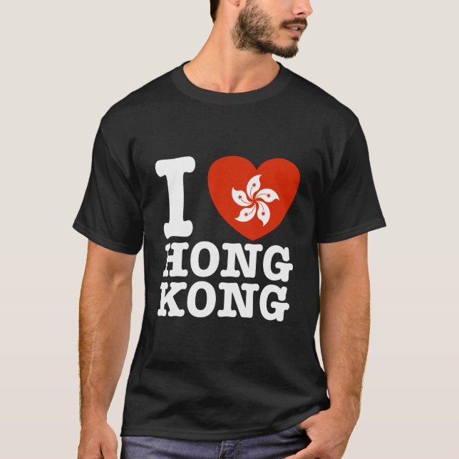 Camiseta Amo Hong Kong (Anverso)