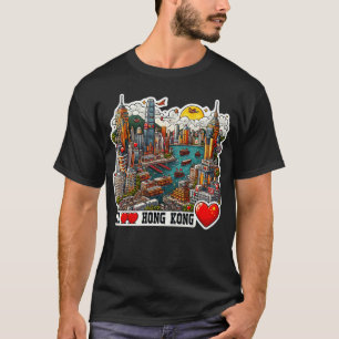 Camiseta Amo Hong Kong 1