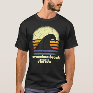 Camiseta Amo Horseshoe Beach Florida Ocean Wave Fl