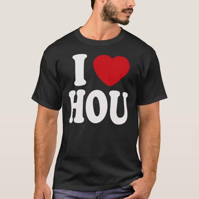 Camiseta Amo HOU (Anverso)