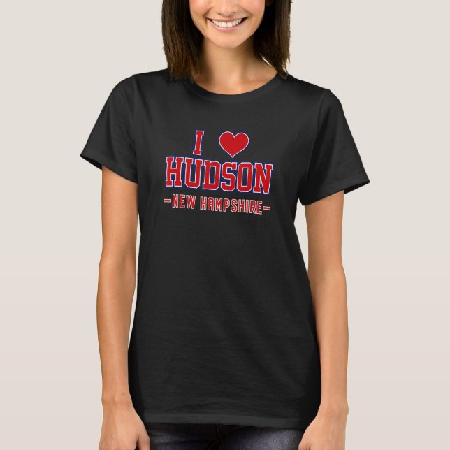 Camiseta Amo Hudson New Hampshire (Anverso)
