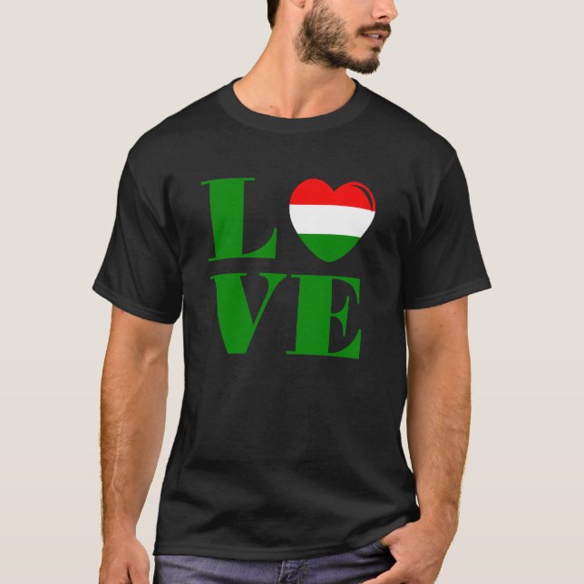 Camiseta Amo Hungría (Anverso)