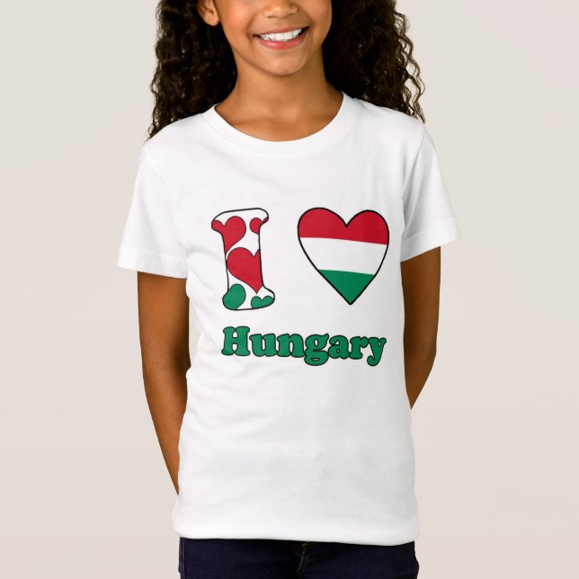 Camiseta Amo Hungría (Anverso)