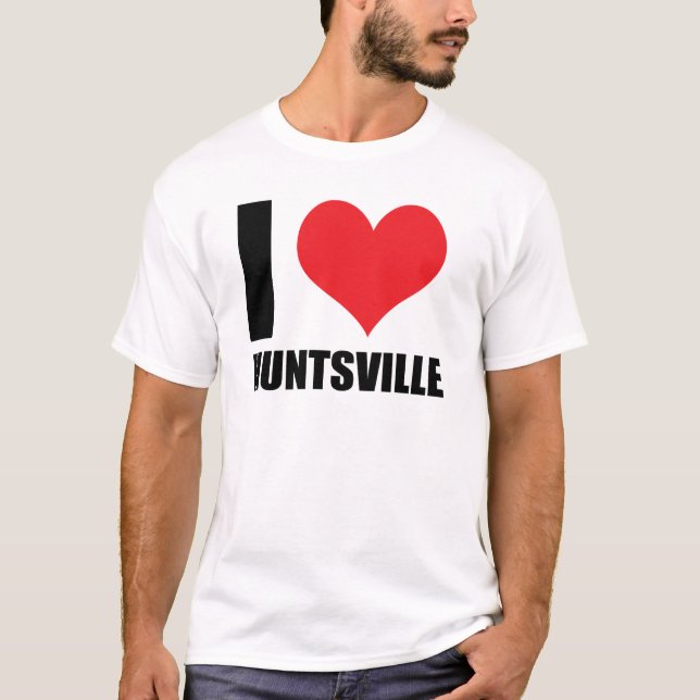 Camiseta Amo Huntsville (Anverso)