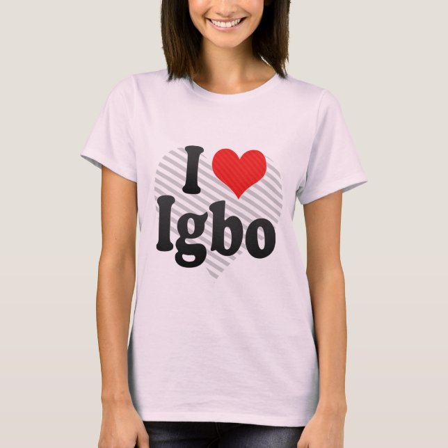 Camiseta Amo Igbo (Anverso)