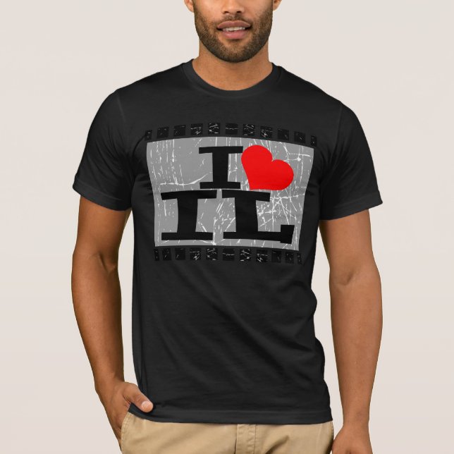 Camiseta Amo Illinois (Anverso)