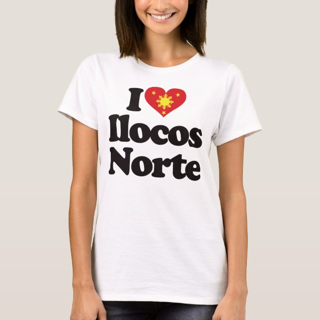 Camiseta Amo Ilocos Norte (Anverso)