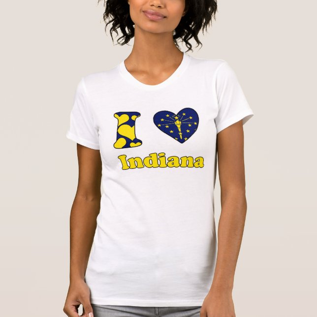 Camiseta Amo Indiana (Anverso)
