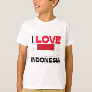Camiseta Amo Indonesia