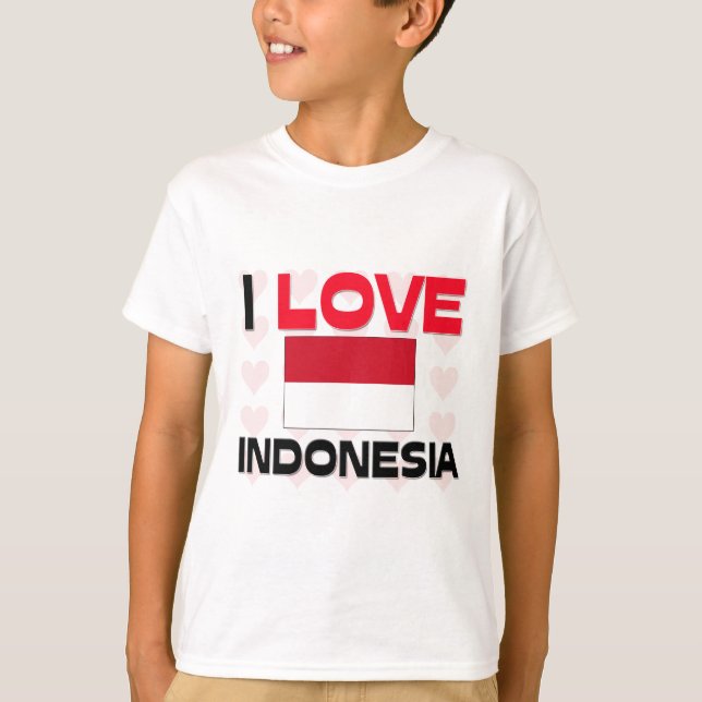 Camiseta Amo Indonesia (Anverso)