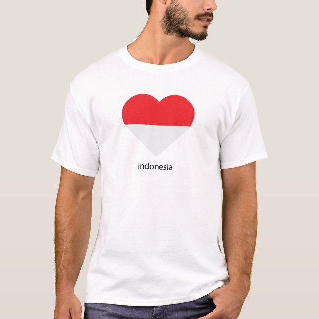 Camiseta Amo Indonesia (Anverso)