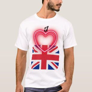 Camiseta Amo Inglaterra
