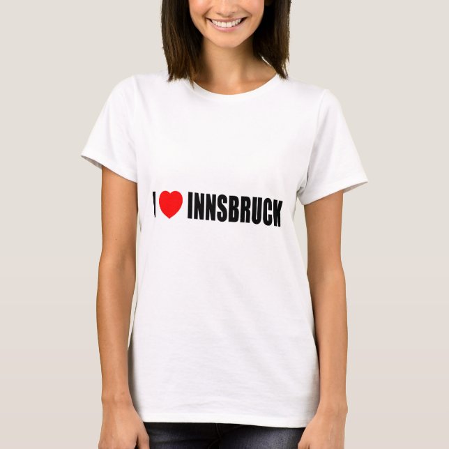 Camiseta Amo Innsbruck (Anverso)