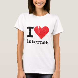 Camiseta Amo Internet