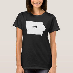 Camiseta Amo Iowa Iowa Hogar Orgullo Estatal Estadounidense