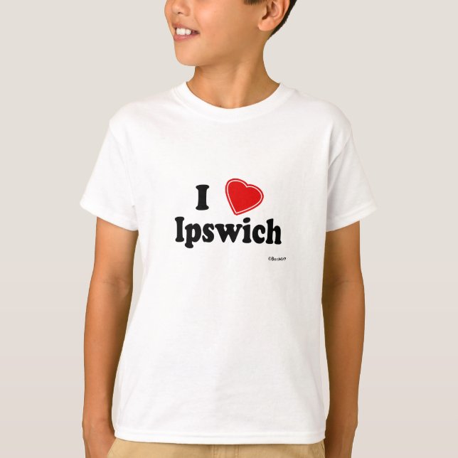 Camiseta Amo Ipswich (Anverso)