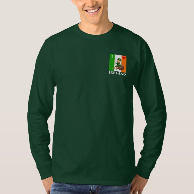 Camiseta Amo Irlanda (Anverso)
