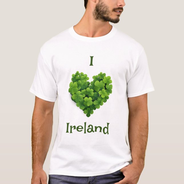 Camiseta Amo Irlanda (Anverso)