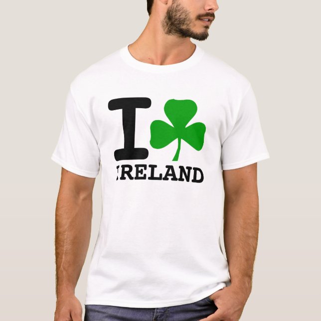 CAMISETA AMO IRLANDA (Anverso)