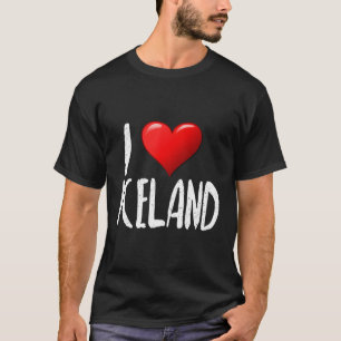 Camiseta Amo Islandia - Viajero