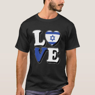 Camiseta Amo Israel Viaje de recuerdo Viaje de recuerdo Via
