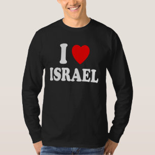 Camiseta Amo Israel Viajes Turismo Hogar Nacionalidad