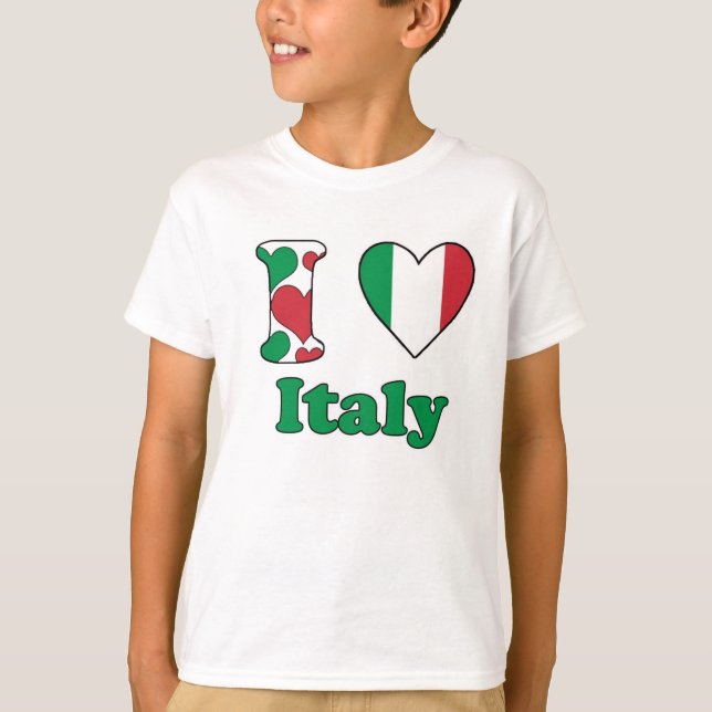 Camiseta Amo Italia (Anverso)