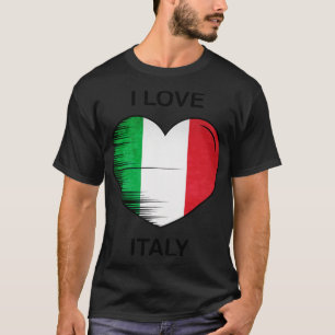 Camiseta Amo Italia Mi Hogar Mi País 2